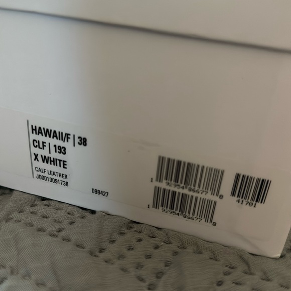 Jimmy Choo New all white Sneakers size 8us (38EU) - Picture 6 of 14